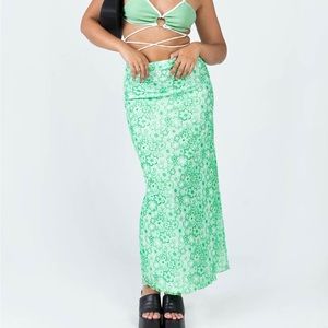 Y2K Princess Polly Maxi Skirt